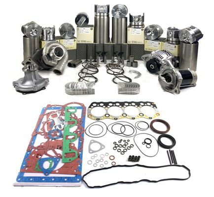 Caterpillar Engine Parts Rebuild Kit for C3.3 C3.4 C1.1 C1.5 C1.6 C1.8 with Cylinder Liner Piston Ring Set and Gasket Kit